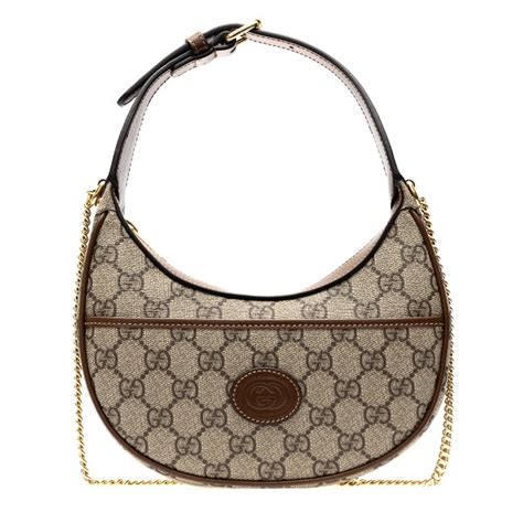 borsa gucci mezzaluna vintage